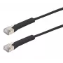 Exertis Connect cavo patch RJ45, Cat. 6A, F/FTP, angolare, senza alogeni, nero, 2,0 m (854014)