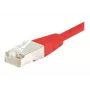 EXERTIS CONNECT cavo patch Cat6 F/UTP, rosso, 50 m, protezione antikink slim 853351