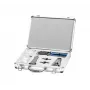 EXERTIS CONNECT set di utensili per rete con connettori RJ45 in valigetta in alluminio e plastica (818082)
