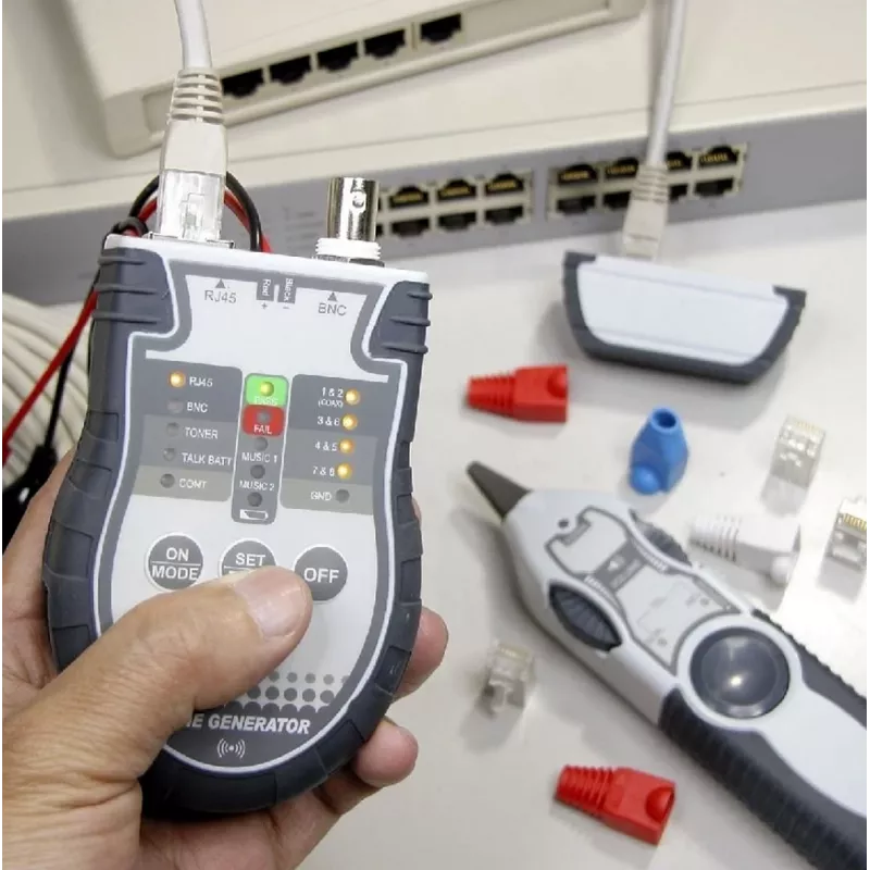 Exertis Connect tester per cavi con generatore di tono (818131)