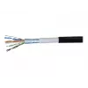 EXERTIS CONNECT cavo patch outdoor F/UTP CAT.6 impermeabile nero 10 m 845044
