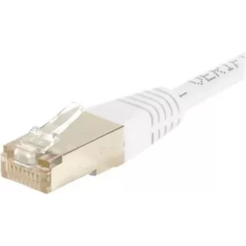 Exertis Connect 853811 Cavo patch Cat.6 F/UTP, 1 m, bianco, protezione antipiega sottile
