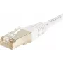 Exertis Connect 853811 Cavo patch Cat.6 F/UTP, 1 m, bianco, protezione antipiega sottile