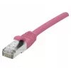 EXERTIS CONNECT Cavo patch Cat 6A S/FTP, rosa, 1,5 m, Slim Snagless 854377