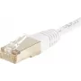 EXERTIS CONNECT Cavo patch CAT.6 F/UTP, bianco, 3,0 m, Slim Bend Protection 853814