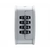 EXERTIS CONNECT Lucchetto a impronta digitale con combinazione a 4 cifre – lega di zinco, IP65, ricaricabile (594500)