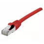 EXERTIS CONNECT Cavo patch Cat6 F/UTP LSZH, RJ45, PoE, rosso, 25 m 854403