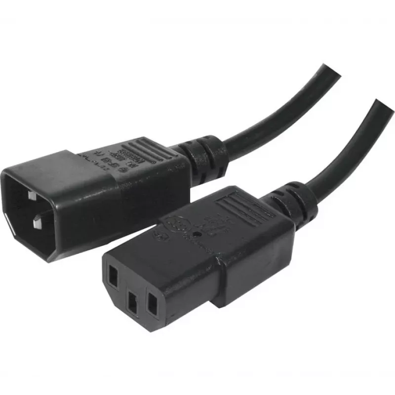 EXERTIS CONNECT Prolunga per cavo alimentazione IEC C13 nero 7,5m (EXC808051)