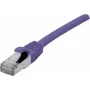 EXERTIS CONNECT Cavo patch Cat. 6 F/UTP PoE senza alogeni, viola, 0,5 m, snagless 854410