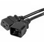 EXERTIS CONNECT Prolunga di alimentazione IEC C20 a C19, 3 m, nero 808003