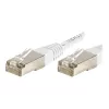 Exertis Connect 853816 Cavo patch Cat.6 F/UTP, 10 m, bianco, protezione antipiega sottile
