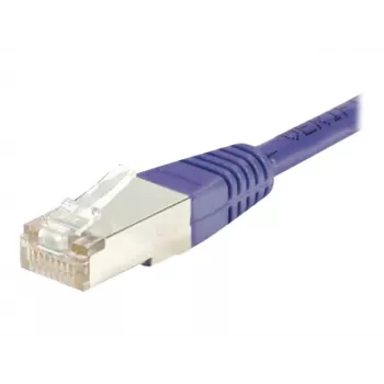 Exertis Connect 854461 Cavo patch Cat.6 S/FTP PiMF, 20 m, viola, protezione antipiega sottile