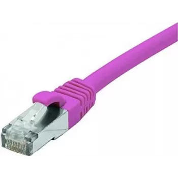 EXERTIS CONNECT Cavo patch Cat 6 F/UTP, PoE, senza alogeni, rosa, 0,3 m 854431