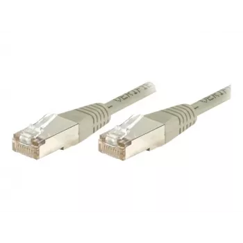 EXERTIS CONNECT Cavo patch Cat6 S/FTP PiMF, grigio, 0,7 m, guaina snagless sottile 856837