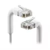 Exertis Connect Cavo patch RJ45, Cat. 6A, F/FTP, angolare, senza alogeni, grigio, 2,0 m 854309