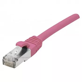 EXERTIS CONNECT Cavo patch Cat 6A S/FTP, rosa, 15 m, Slim Strain Relief 854383