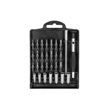 EXERTIS CONNECT Set di cacciaviti di precisione, 11 pezzi con 10 bit intercambiabili in custodia (815650)