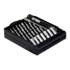 EXERTIS CONNECT Set di cacciaviti di precisione, 11 pezzi con 10 bit intercambiabili in custodia (815650)