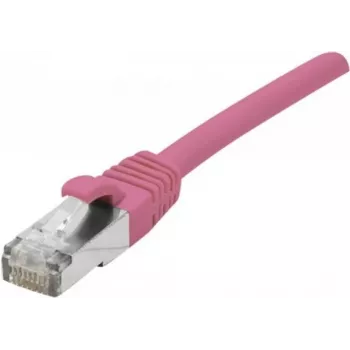 EXERTIS CONNECT Cavo patch Cat. 6 F/UTP PoE senza alogeni, rosa, 0,5 m, snagless 854432