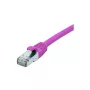 EXERTIS CONNECT Cavo patch Cat. 6 F/UTP PoE senza alogeni rosa, 25,0 m 854440