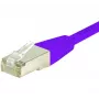 EXERTIS CONNECT Cavo patch CAT.6 S/FTP PiMF, viola, 1,0 m 854454