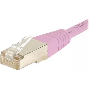 EXERTIS CONNECT Cavo patch CAT.6 S/FTP, PiMF, rosa, 10 m 854485
