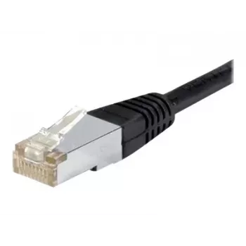 EXERTIS CONNECT Cavo patch Cat.6a F/UTP, 1,5 m, nero, 10 Gbps, Slim Bend Protection 850015