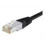 EXERTIS CONNECT Cavo patch Cat.6a F/UTP, 1,5 m, nero, 10 Gbps, Slim Bend Protection 850015