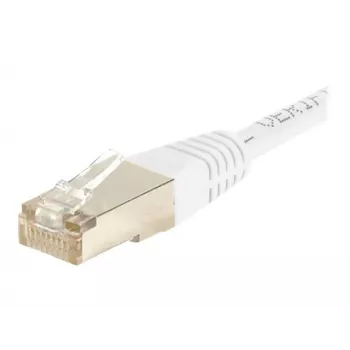 EXERTIS CONNECT Cavo patch CAT.6 S/FTP PiMF, bianco, 10,0 m 856896