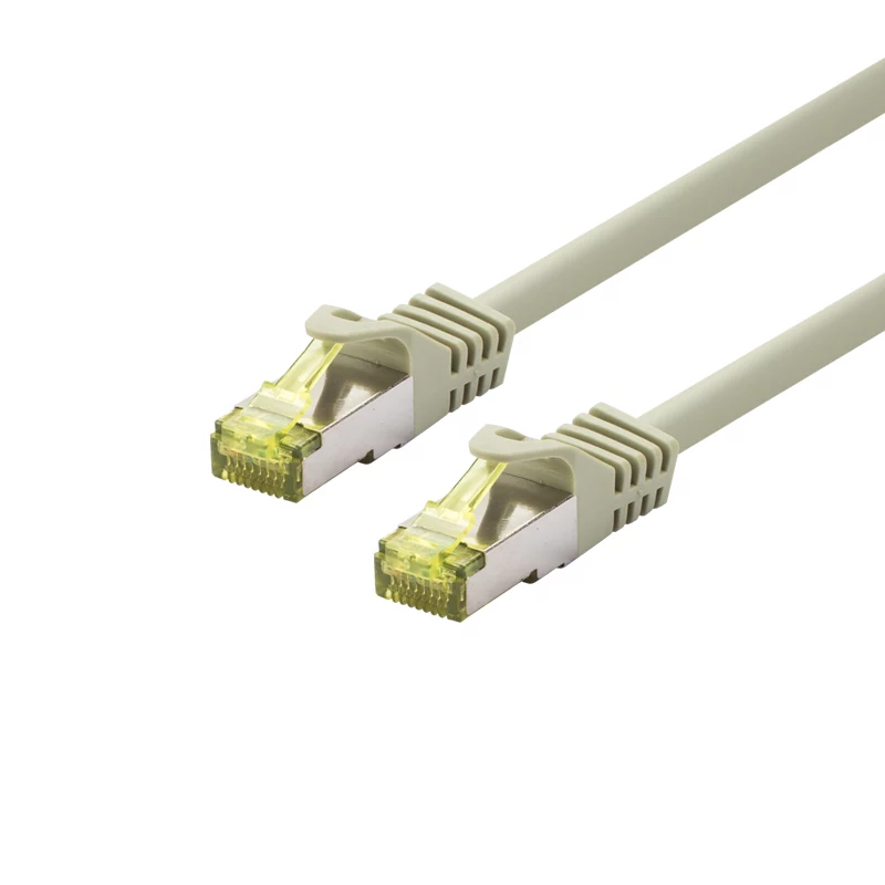 EXERTIS CONNECT Cavo patch Cat.6A S/FTP, 90 m, grigio, 10 Gbps, Slim Snagless Boot 857795