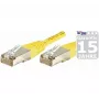 EXERTIS CONNECT Cavo patch Cat.6 S/FTP, 0,15 m, giallo 856813