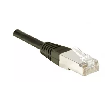 EXERTIS CONNECT Cavo patch Cat.6 S/FTP PiMF, nero, 0,7 m, Slim Snagless 856843