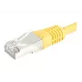 Exertis Connect 856831 Cavo patch Cat.6 S/FTP PiMF, 0,5 m, giallo, protezione antipiega sottile