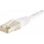 Exertis Connect 856833 Cat6 S/FTP cavo patch di rete, 0,5 m, bianco
