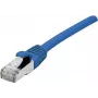 EXERTIS CONNECT Cat6 F/UTP cavo patch PoE senza alogeni blu, 25 m 854401