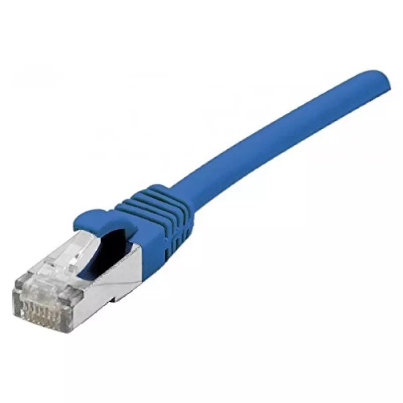 EXERTIS CONNECT Cat6 F/UTP LSZH cavo patch, PoE, blu, 30 m 854402