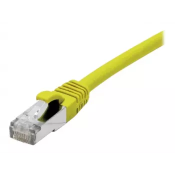 EXERTIS CONNECT Cat 6A S/FTP cavo patch, 1,5 m, giallo 858421
