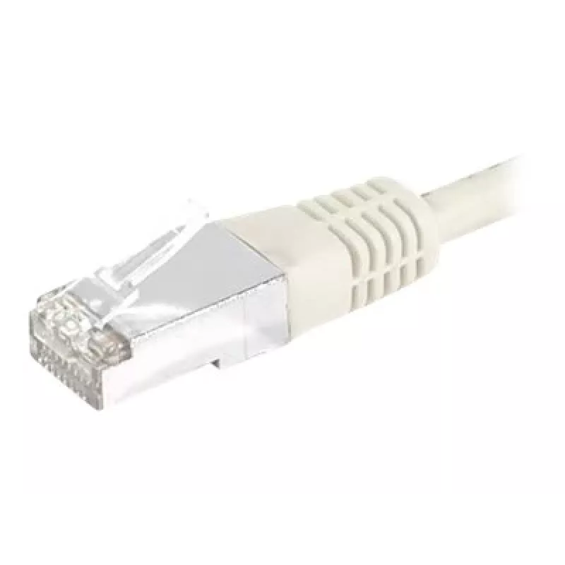 EXERTIS CONNECT Cat6 S/FTP cavo patch, 1,5 m, grigio, slim bend protection 856855