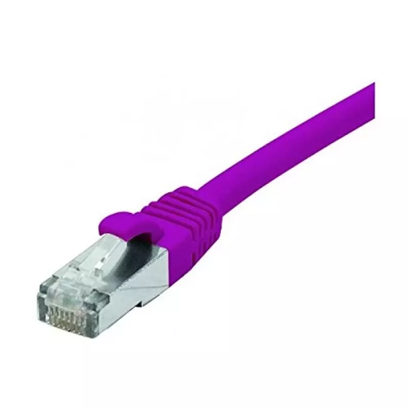 EXERTIS CONNECT Cat 6 F/UTP cavo patch PoE senza alogeni, viola, 10 m 854415