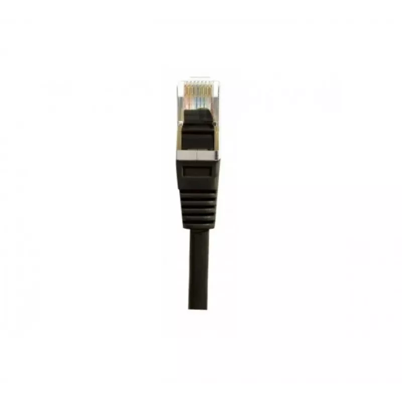 EXERTIS CONNECT Cat.6 S/FTP cavo patch, PiMF, 15 m, nero, slim bend protection 856924