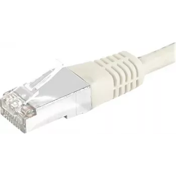 EXERTIS CONNECT Cat.6 S/FTP cavo patch, PiMF, grigio, 15,0 m, guaina slim snagless 856900