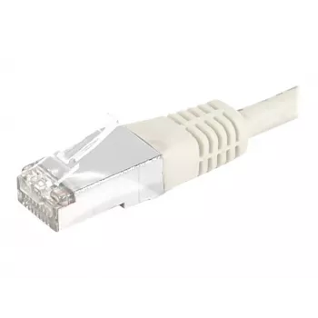 EXERTIS CONNECT Cat.6 S/FTP cavo patch, PiMF, grigio, 15,0 m, guaina slim snagless 856900