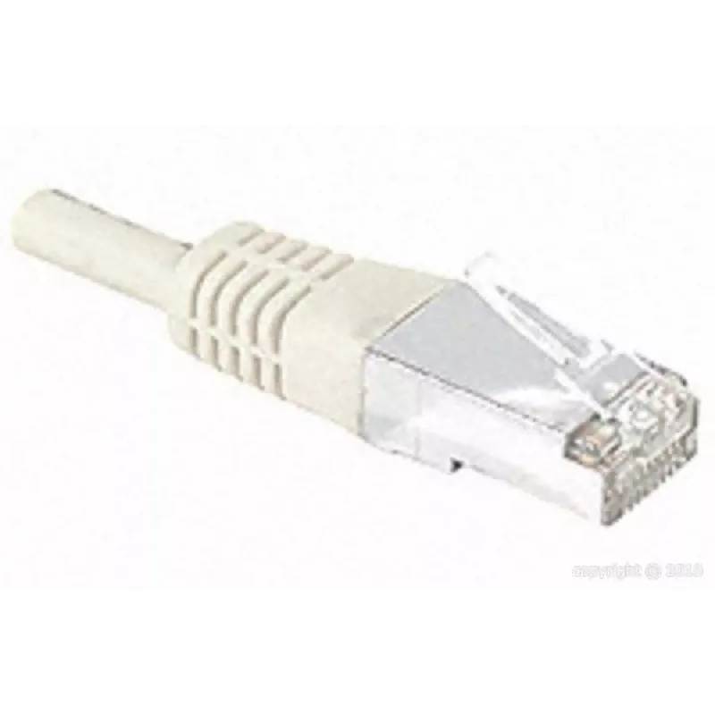 EXERTIS CONNECT CAT.6A S/FTP cavo patch, 3 m, grigio, slim bend protection 857730