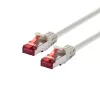 Exertis Connect EXC856913 Cavo patch Cat.6 S/FTP, 90 m, grigio, protezione antipiega sottile