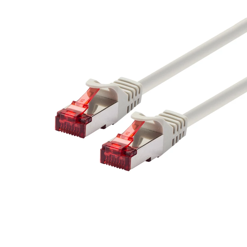 Exertis Connect EXC856913 Cavo patch Cat.6 S/FTP, 90 m, grigio, protezione antipiega sottile