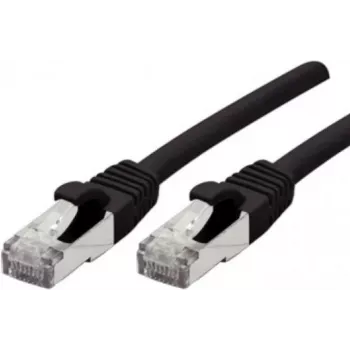 Exertis Connect 858484 Cavo di rete Cat6a S/FTP, 1 m, nero