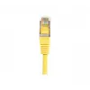 EXERTIS CONNECT Cavo patch Cat.6 F/UTP, giallo, 1,5 m, Slim guaina snagless 857930