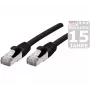 Exertis Connect 858493 Cavo di rete Cat6a S/FTP, 25 m, nero