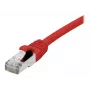 EXERTIS CONNECT Cavo patch Cat. 6A S/FTP, 5m, rosso, senza alogeni, certificato GRS, snagless 854525