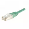 EXERTIS CONNECT Cavo patch Cat.5e F/UTP, verde, 0,3 m, RJ45, Slim snagless 857070